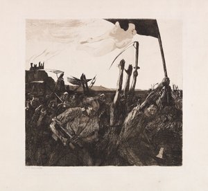 Revolt, 1899. av Käthe Kollwitz