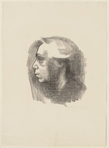 Självporträtt av Käthe Kollwitz