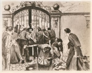 Sturm av Käthe Kollwitz