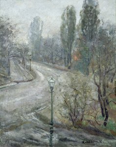 Utsikt från Drammenstreet, Oslo av Kalle Lochen