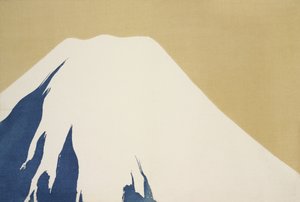 Berget Fuji sett från Momoyogusa