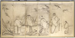 Fyra äldste från berget Shang, 1600-talet.