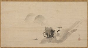 Landskap, Edo-period, 1600-talet.