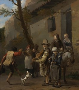 Holländska: De resande musikerna De resande musikerna av Karel Dujardin