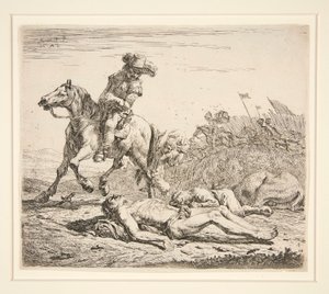 Le Champ de Bataille (Slagfältet) av Karel Dujardin