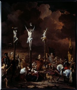 Golgatamålningen av Karel Dujardin (1621-1678) (ec.holl.) 1661 Sön. 0,97x0,84 m