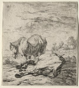 De två hästarna av Karel Dujardin