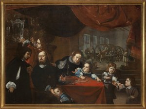 Dionysius Miseroni (1607-1661) och hans familj