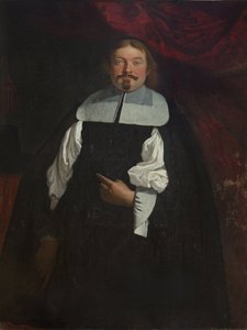 Porträtt av greve Humprecht Jan Czernin av Chudenice (1628-1682) - Karel Skreta (1610-1674). Olja på duk