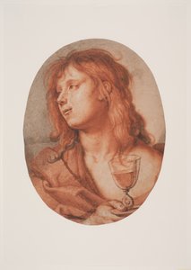 Apostlarna Johannes av Karel van III Mander
