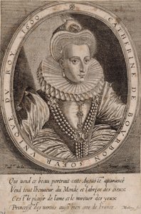 Catherine de Bourbon av Karel van Mallery
