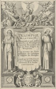 Titelsida för: Triomphe de la Verite, 1624