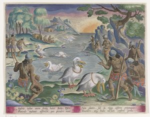Du vill ha vangen med hjälp van pelikanen Jachttaferelen (serietitel) Jakten på vilt, fågel och fisk i Bestiary (serietitel)