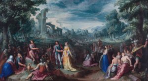 Scipios kontinens av Karel van Mander the Elder