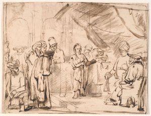 Den tolvårige Jesus i templet av Karel van Savoy