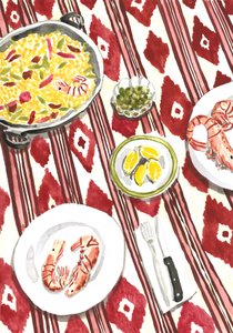 Spansk paella