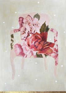 Stol i vintage-rosa av Karenina Fabrizzi