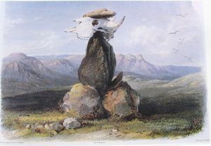 Karl Bodmer Magisk hög med Assinboin-indianer av Karl Bodmer