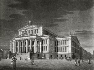 Siamani, Perelini, Vaaiga i le Schauspielhaus (fale fa
