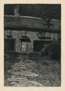 Häxans hus i Salem av Karl Friedrich Wilhelm Mielatz