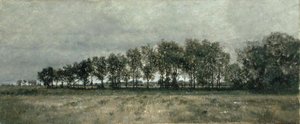 On the Edge of the Wood (olja på duk) av Karl Heffner