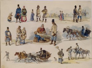 Folktyper i Ryssland, 1845