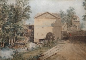 Polotnyany zavod, ett familjegods tillhörande familjen Goncharov, 1839.