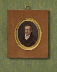 Porträtt av Johann Wolfgang Goethe av Karl Josef Raabe
