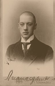 Den ryske poeten Nikolay Gumilyov 1886-1921, ca 1917-1920