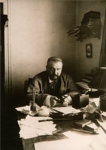 Författaren Alexander Ivanovich Kuprin (s/v foto)