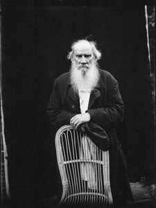 Författaren Leo Tolstoj, 1902