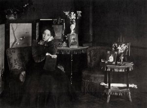 Vera Fedorovna Komissarzhevskaya, rysk astress, c1900