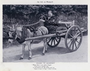 Går till marknaden (s/v foto) av Karl Karlovich Piratsky