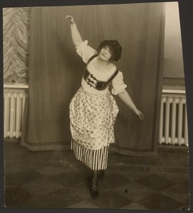 Mlle Vera Gartang i baletten "Music Box"
