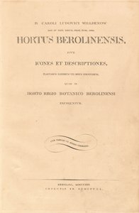Berlins trädgård av Karl Ludwig Willdenow