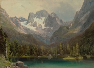 Vorderer Gosausee med Dachstein