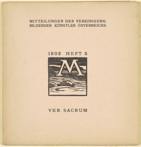 Ver Sacrum [6:e årgången, nummer 5, mars 1903] av Karl Muller