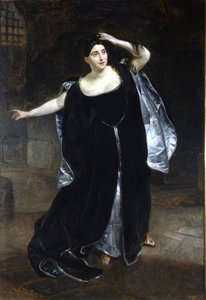 Giuditta Pasta (1797-1865) och "Anne Boleyn" (Anne de Boleyn (Anna eller Ann Bolin och Anne Bullen) av Karl Pavlovich Bryullov