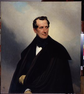 ""Porträtt av greve Vladimir Musin-Pushkin (Musin Pushkin) (1798-1854)"" Målning av Karl Pavlovich Briullov (Bryullov) (1799-1852) 1830 Regionala konstmuseet Arkhangelsk Ryssland av Karl Pavlovich Bryullov