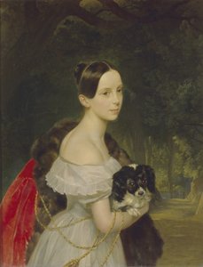 Porträtt av Ulyana M. Smirnova, 1837-1840 av Karl Pavlovich Bryullov