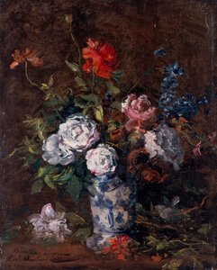 Blombukett av Karl Pierre Daubigny