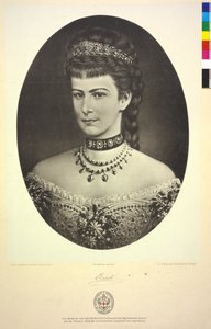 Kejsarinnan av Österrike Elisabeth av Karl Ritter Von Kobierski