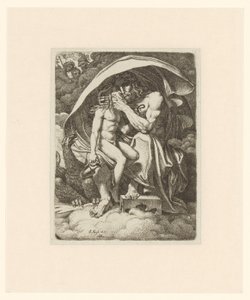 Jupiter och Ganymedes