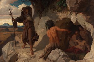 Sankt Antonius frestelse av Karl Schönbrunner
