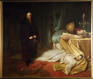 Baptiste Seni av Wallensteins döda kropp, från Wallenstein-trilogin av Friedrich Schiller