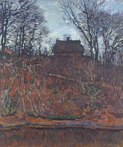 Ensamt hus av Karl Wilhelm Arthur Illies