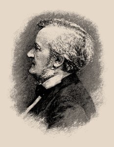 Porträtt av kompositören Richard Wagner 1813-1883, 1900-1910-talet. av Karl Wilhelm Diefenbach