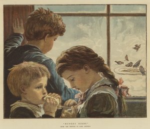 Ungern Fåglar (chromolitho)
