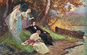 Schumann och hans muser av Karl or Carl the Younger Schweninger