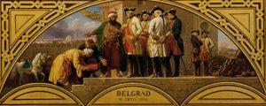 Belgrads kapitulation 1789 av Karl von Blaas